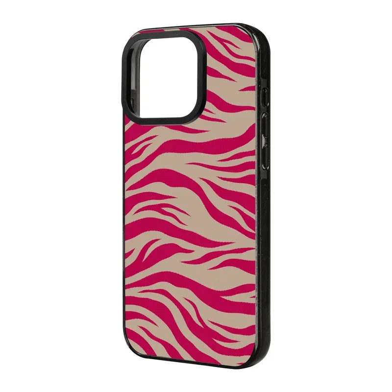Fuchsia Zebra-Power Kılıf - Iphone 16E