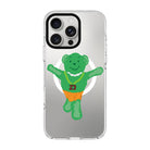Green Bear-Clear Kılıf Magsafe Özellikli - Iphone 16 Pro