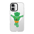 Green Bear-Clear Kılıf Magsafe Özellikli - Iphone 16E
