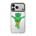 Green Bear-Clear Kılıf Magsafe Özellikli - Iphone 17 Pro