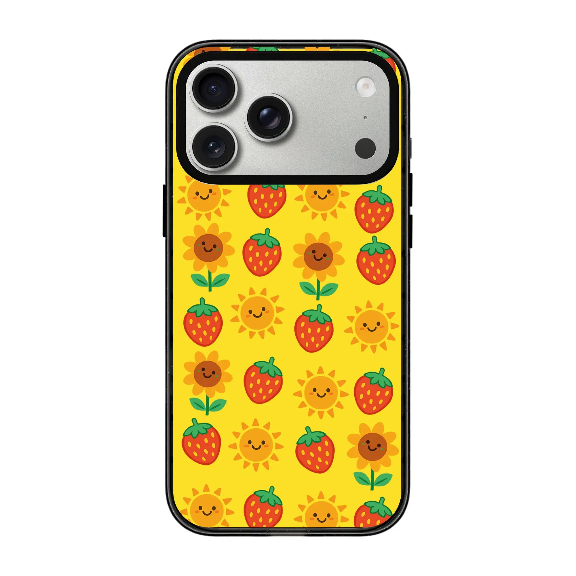 Happy Berry Bloom-Power Kılıf - Iphone 17 Pro