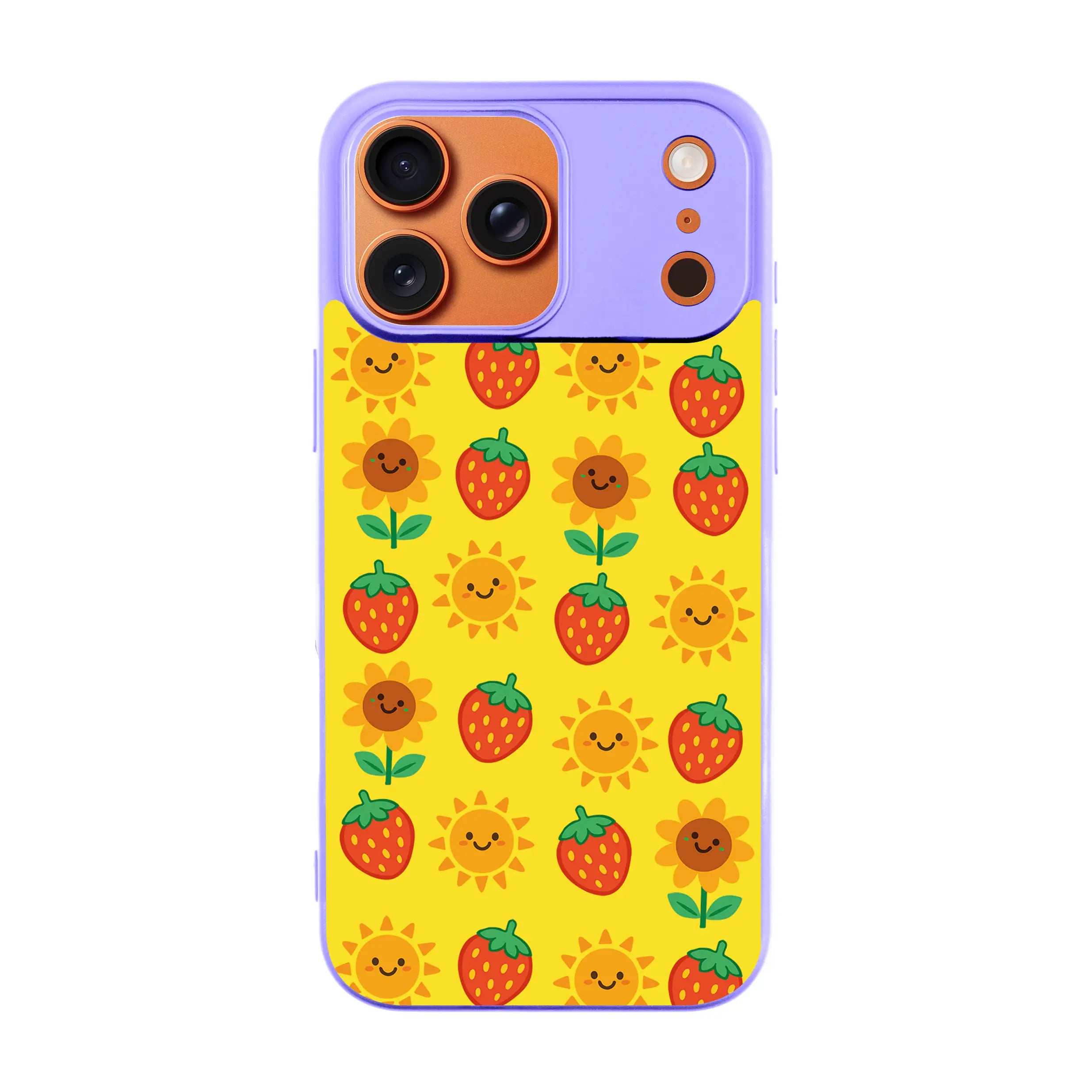 Happy Berry Bloom-Ultra Silikon Kılıf-Iphone 17