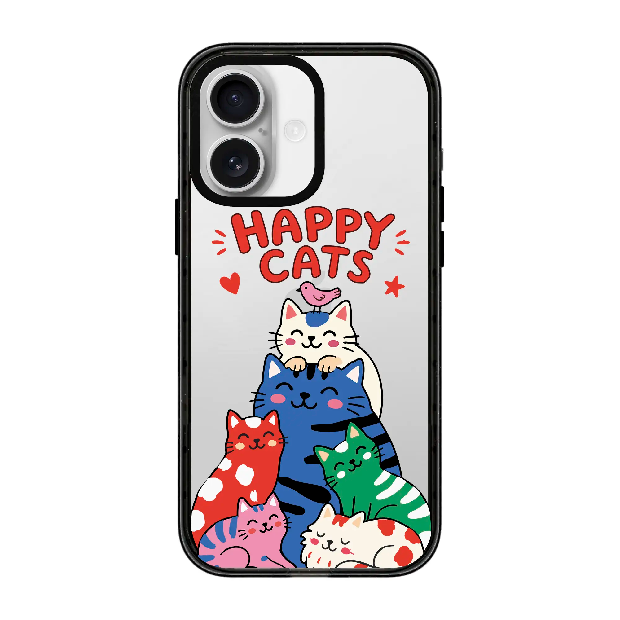 Happy Cats-Power Kılıf - Iphone 16 Plus