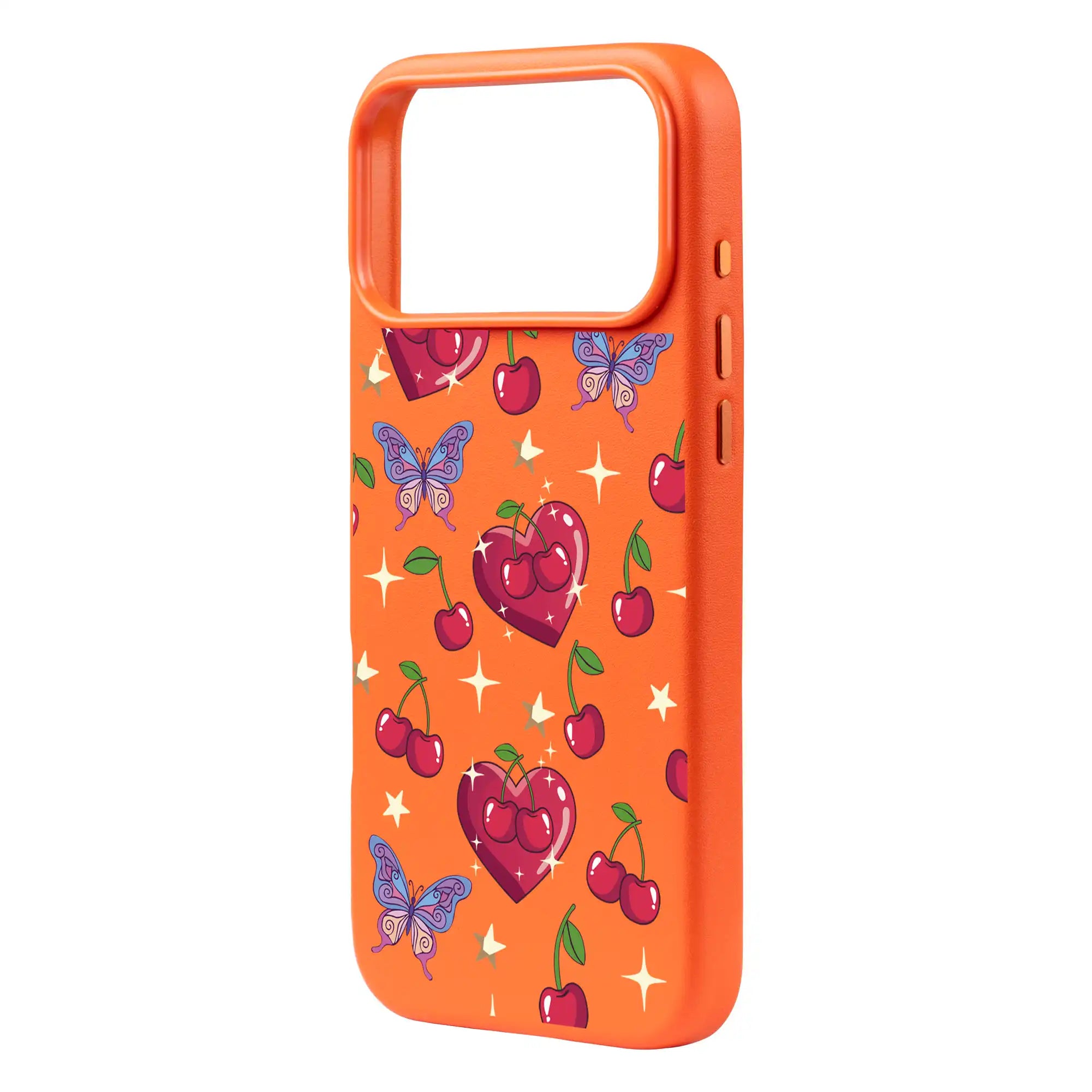Heart Garden-Signature Leather Kılıf Magsafe Özellikli - Iphone 17 Pro