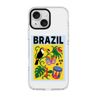 I Am Brazilian-Clear Kılıf Magsafe Özellikli - Iphone 15