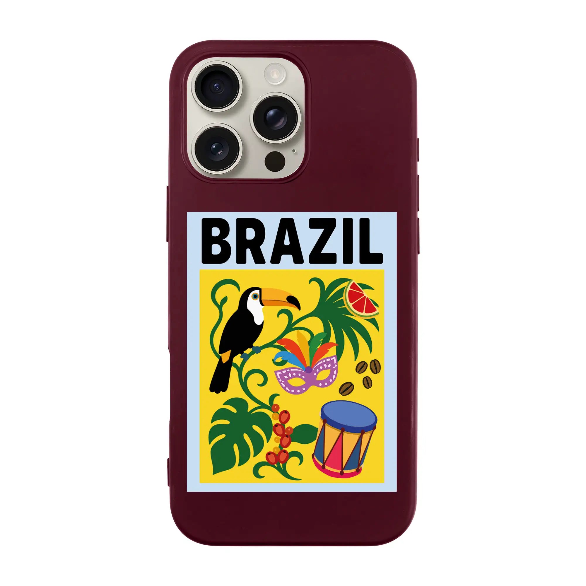 I Am Brazilian-Ultra Silikon Kılıf-Iphone 15 Pro