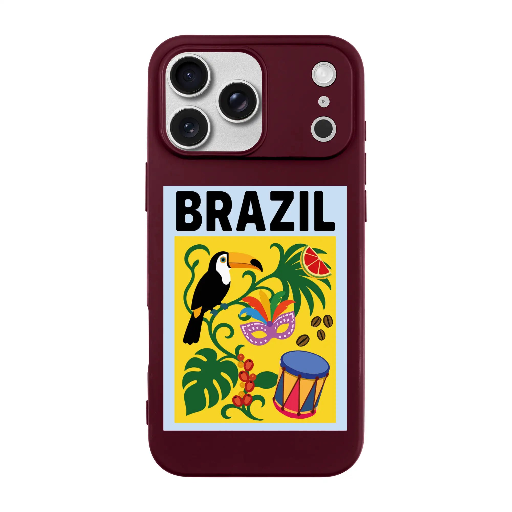 I Am Brazilian-Ultra Silikon Kılıf-Iphone 17 Pro Max
