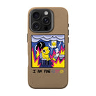 I Am Fine-Leather Premium Kılıf Magsafe Özellikli - Iphone 16 Pro