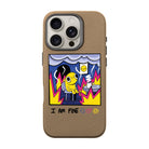 I Am Fine-Leather Premium Kılıf Magsafe Özellikli - Iphone 16 Pro