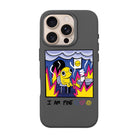 I Am Fine-Leather Premium Kılıf Magsafe Özellikli - Iphone 16 Pro