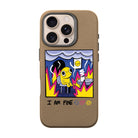 I Am Fine-Leather Premium Kılıf Magsafe Özellikli - Iphone 16 Pro