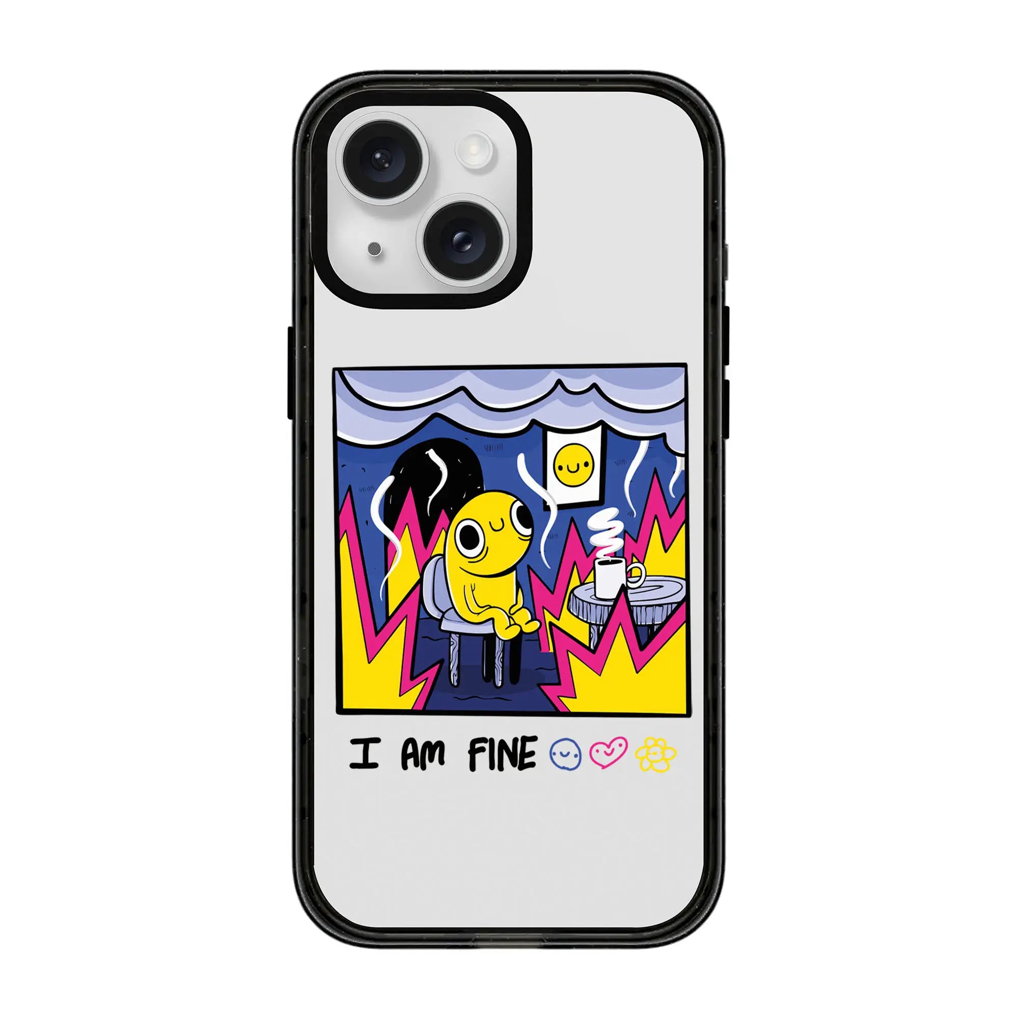 I Am Fine-Power Kılıf - Iphone 15