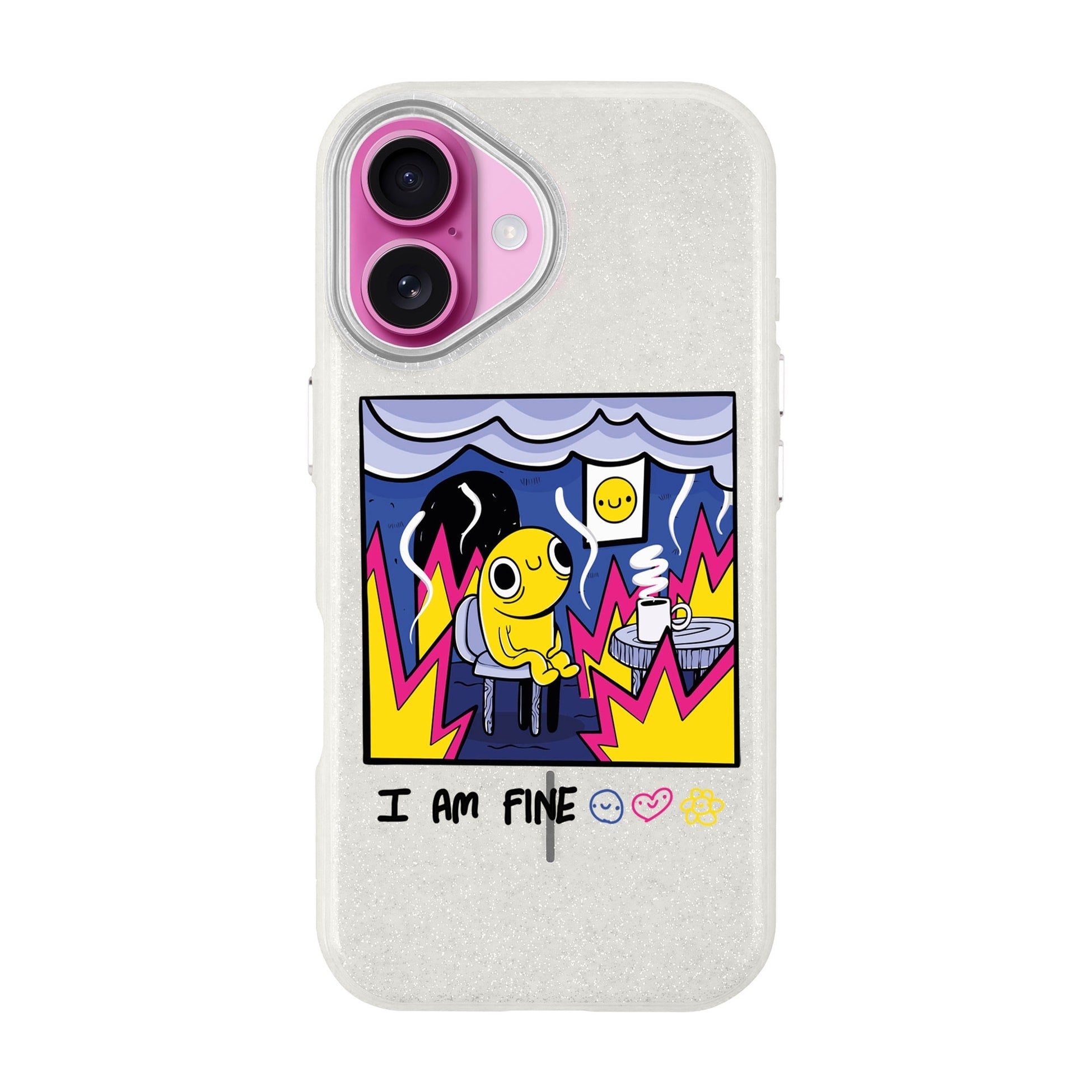 I Am Fine-Radiant Kılıf Magsafe Özellikli - Iphone 16