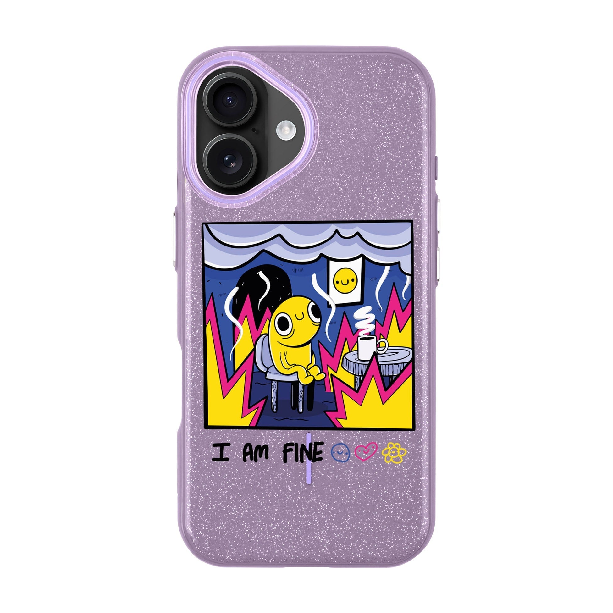 I Am Fine-Radiant Kılıf Magsafe Özellikli - Iphone 16