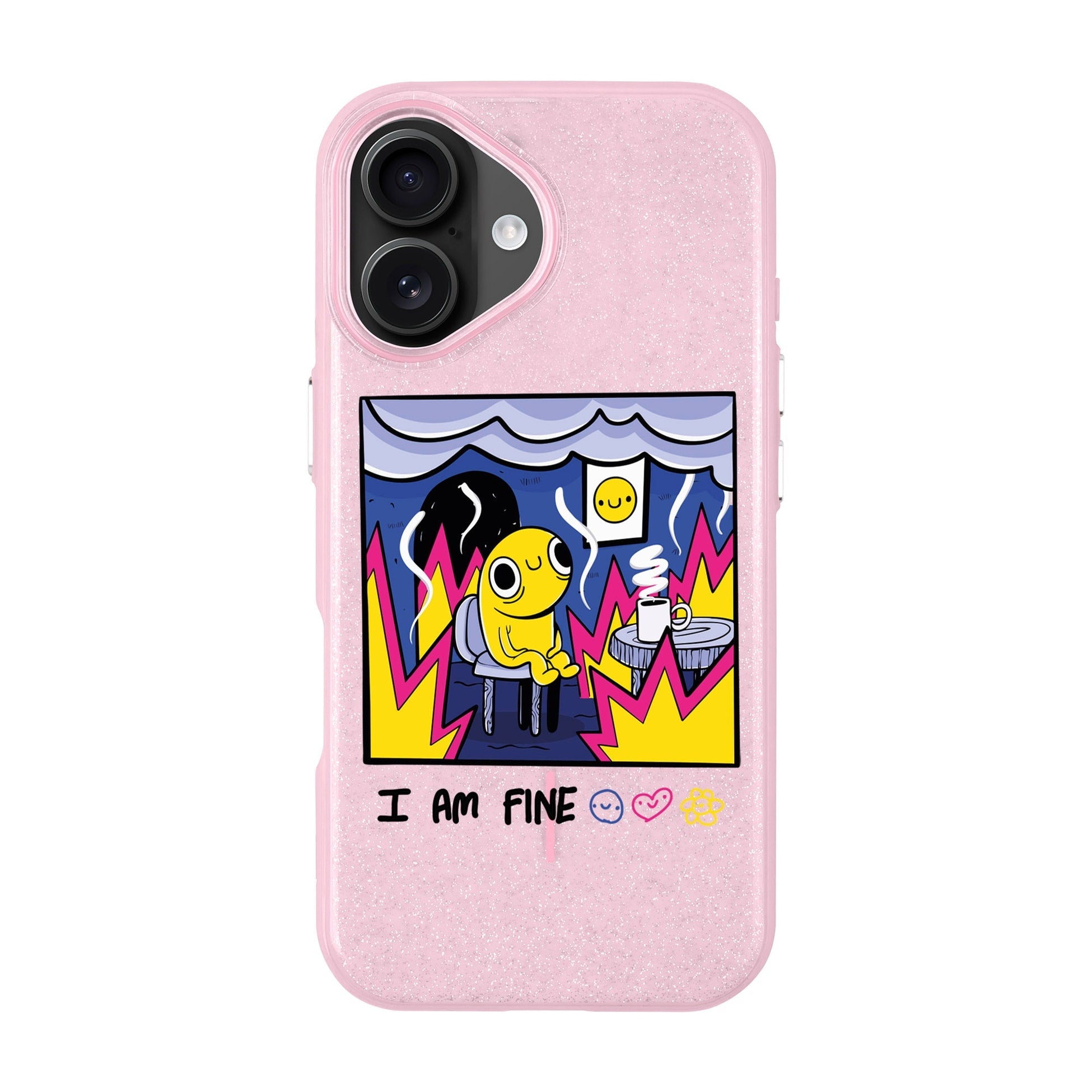 I Am Fine-Radiant Kılıf Magsafe Özellikli - Iphone 16
