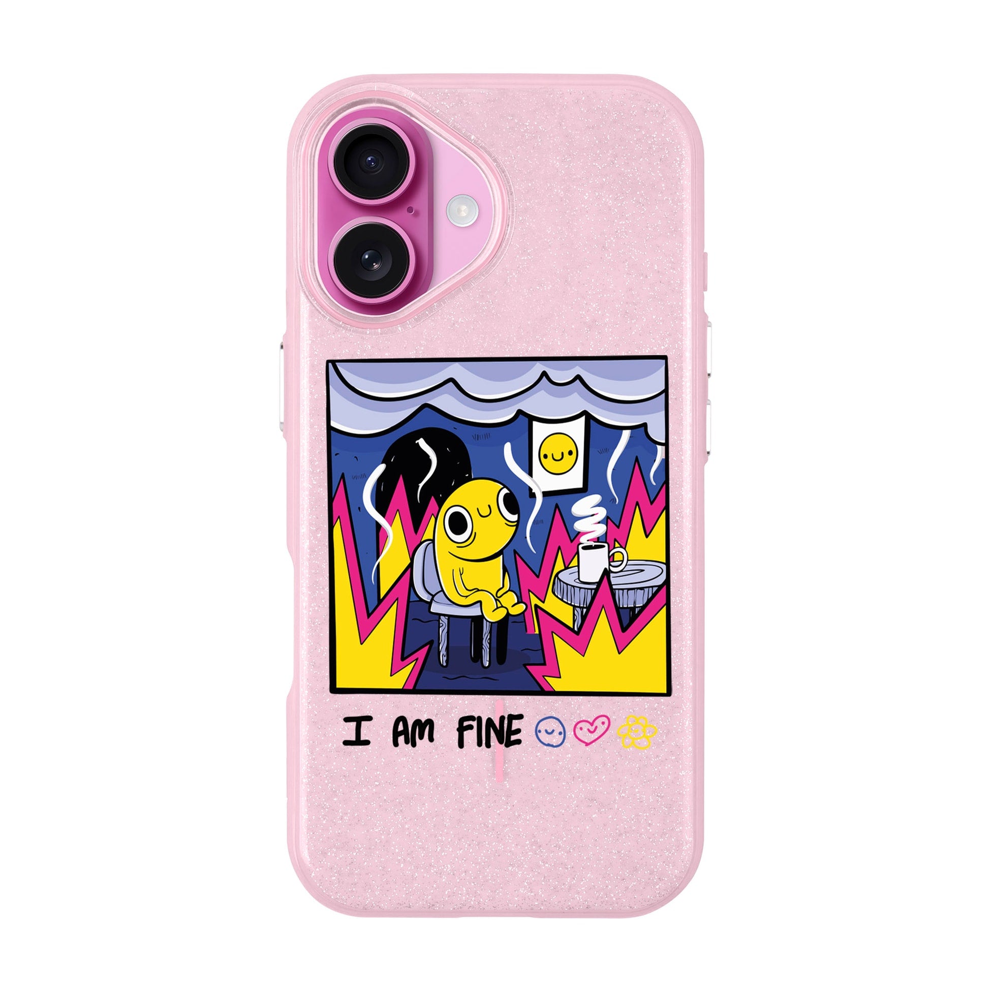 I Am Fine-Radiant Kılıf Magsafe Özellikli - Iphone 16