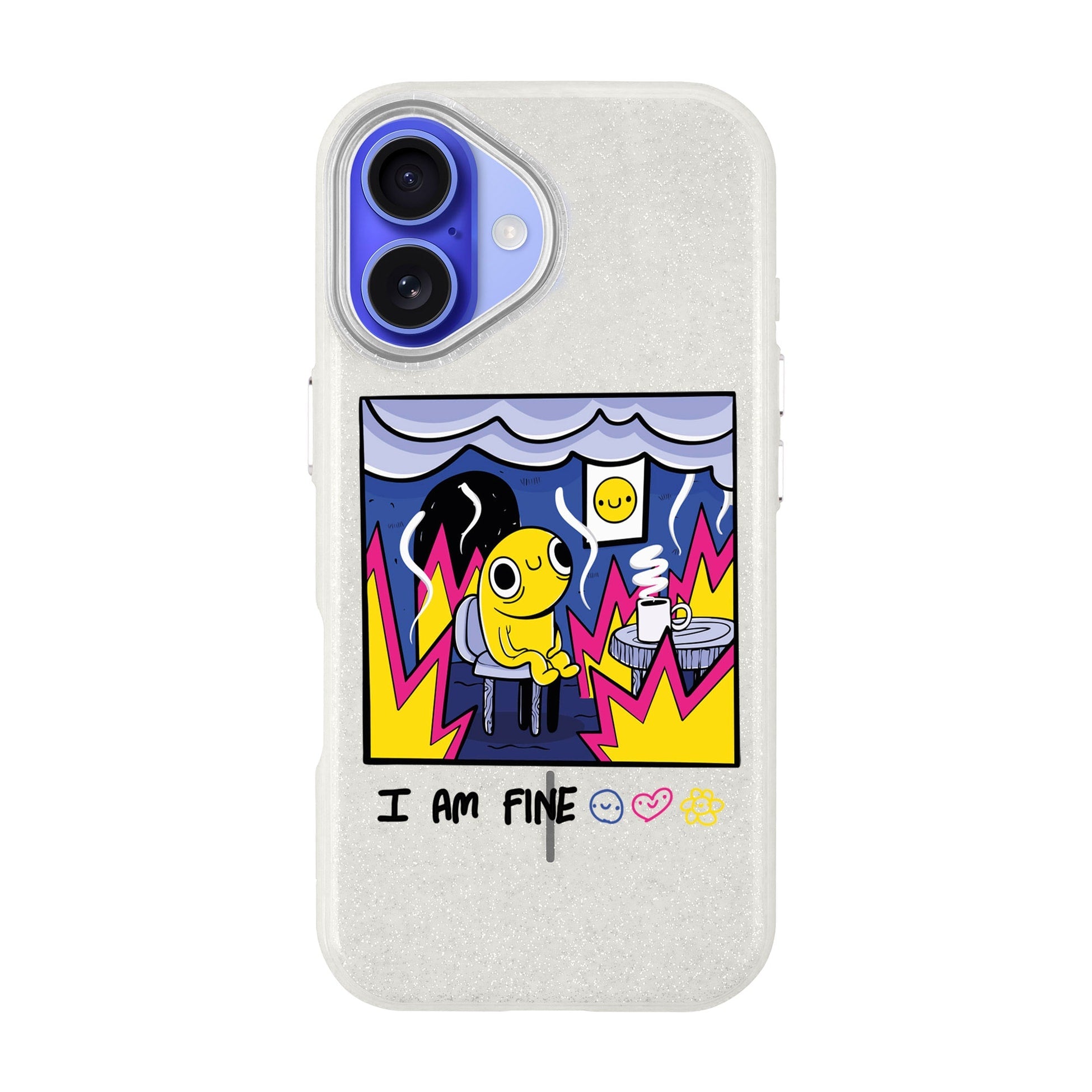 I Am Fine-Radiant Kılıf Magsafe Özellikli - Iphone 16