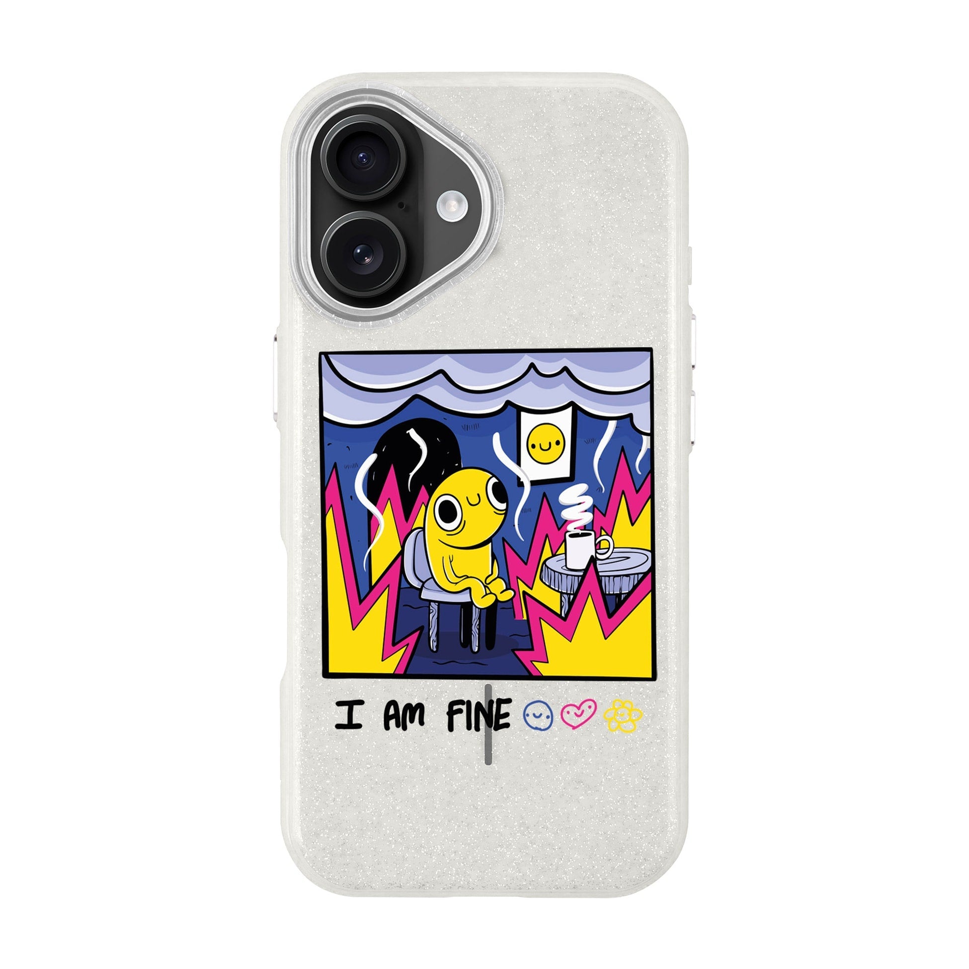 I Am Fine-Radiant Kılıf Magsafe Özellikli - Iphone 16