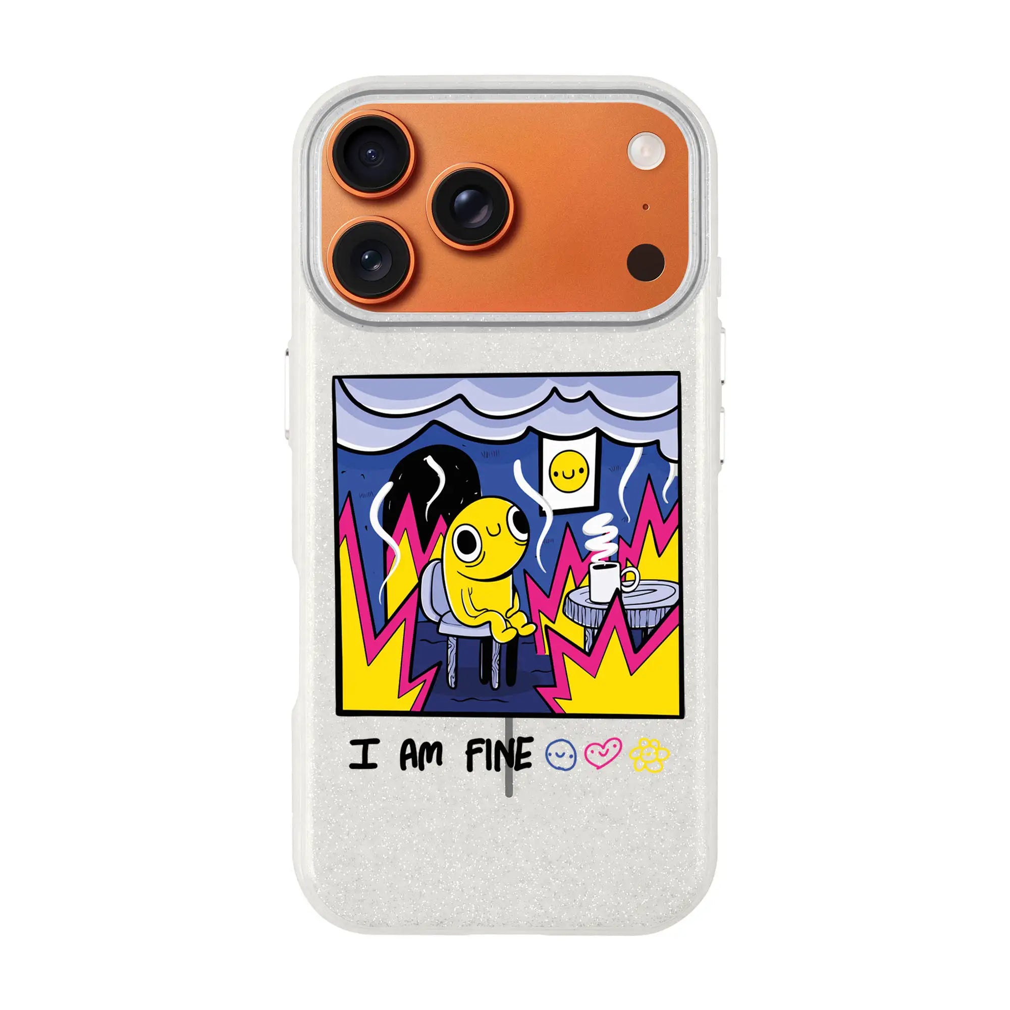 I Am Fine-Radiant Kılıf Magsafe Özellikli - Iphone 17