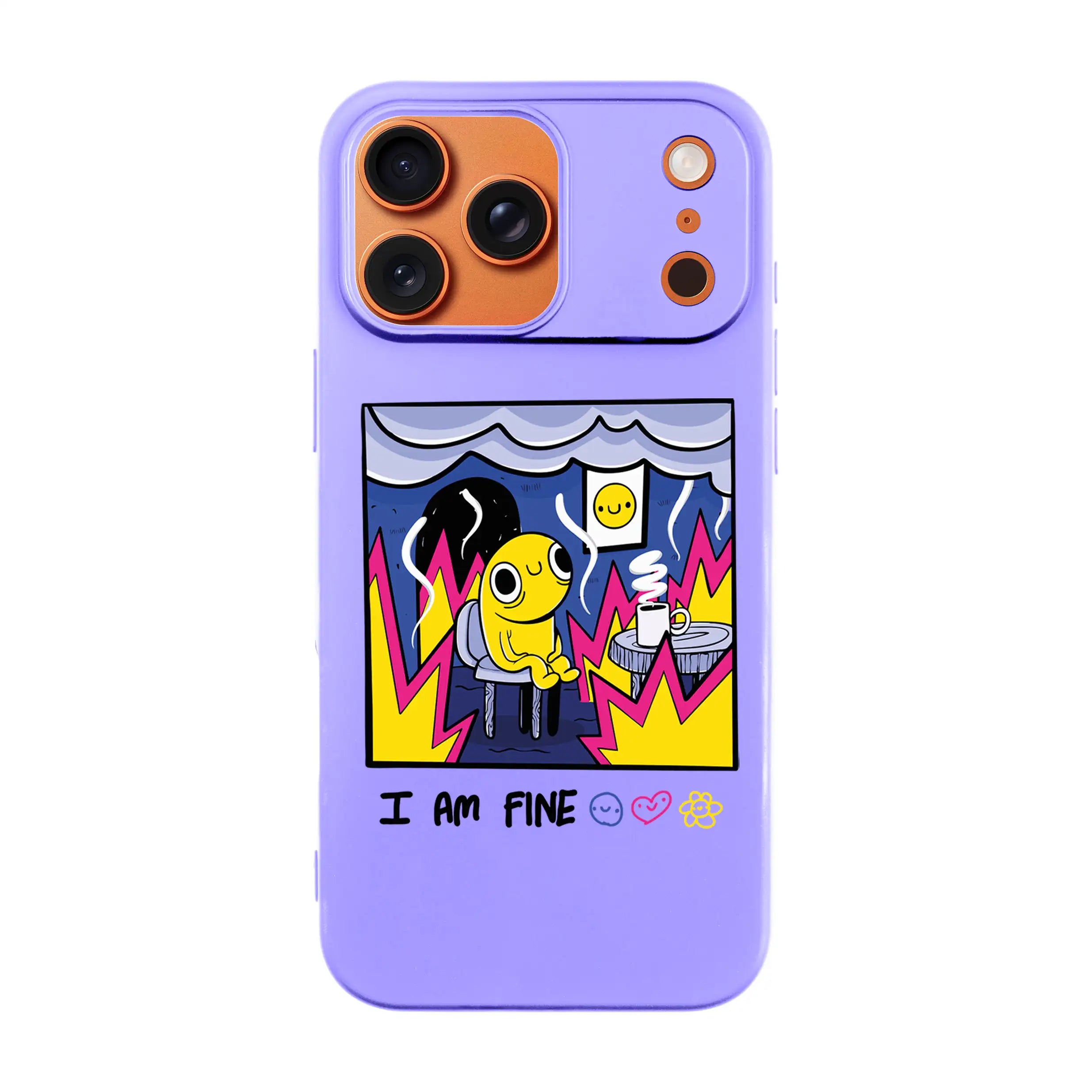 I Am Fine-Ultra Silikon Kılıf-Iphone 17 Pro