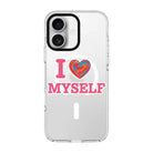 I Love Myself-Clear Kılıf Magsafe Özellikli - Iphone 17