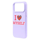I Love Myself-Signature Leather Kılıf Magsafe Özellikli - Iphone 17 Pro Max