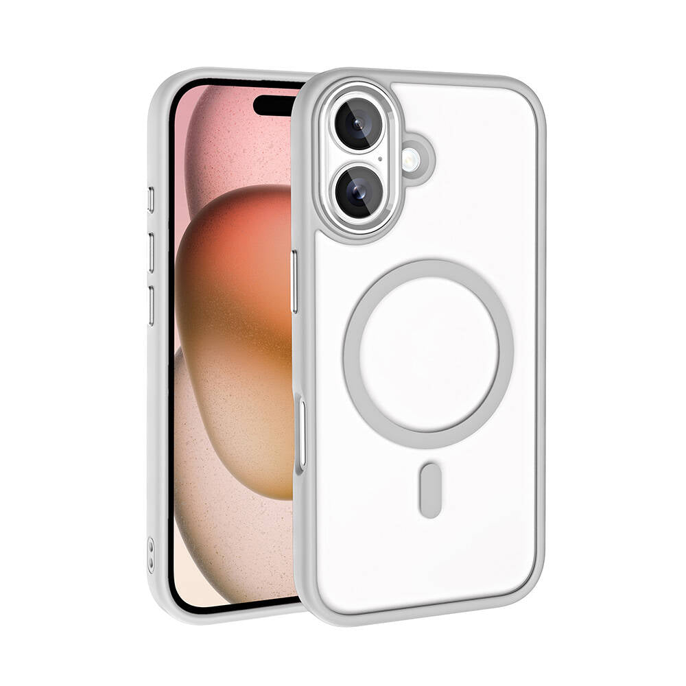 New-Iphone 16 Plus Hyaline Kılıf Magsafe Özellikli