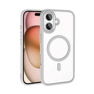 New-Iphone 16 Plus Hyaline Kılıf Magsafe Özellikli