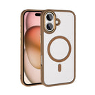 New-Iphone 16 Plus Hyaline Kılıf Magsafe Özellikli