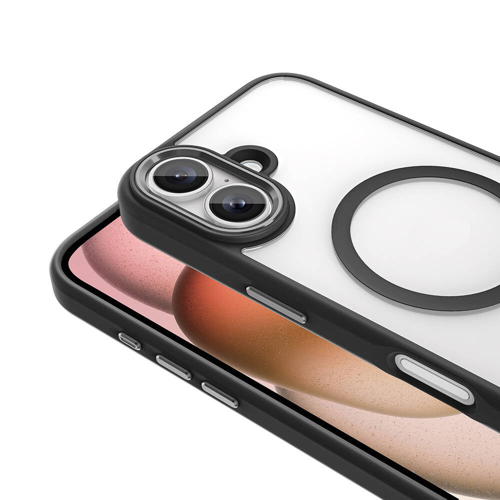 New-Iphone 16 Plus Hyaline Kılıf Magsafe Özellikli