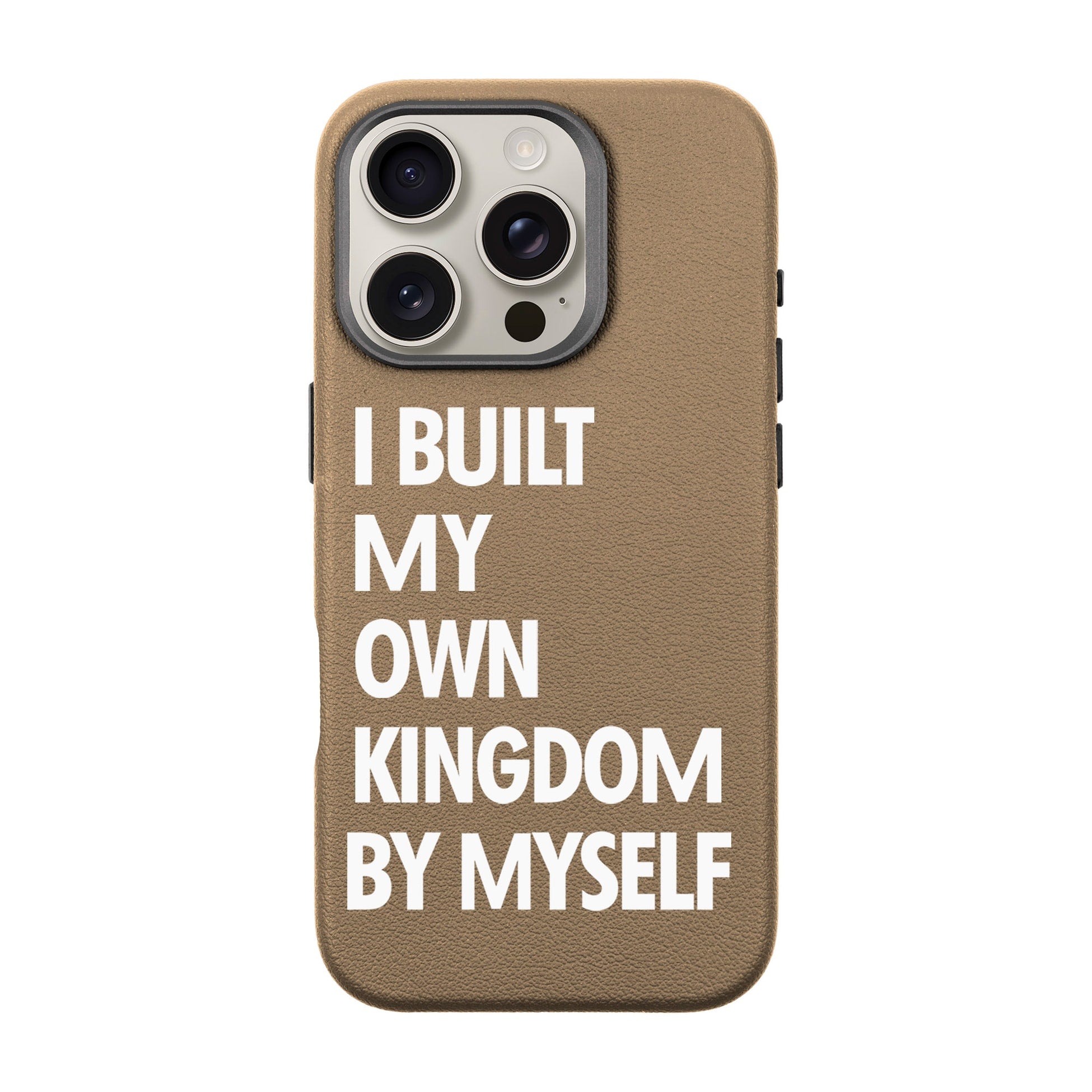 Kingdom-Leather Premium Kılıf Magsafe Özellikli - Iphone 16 Pro