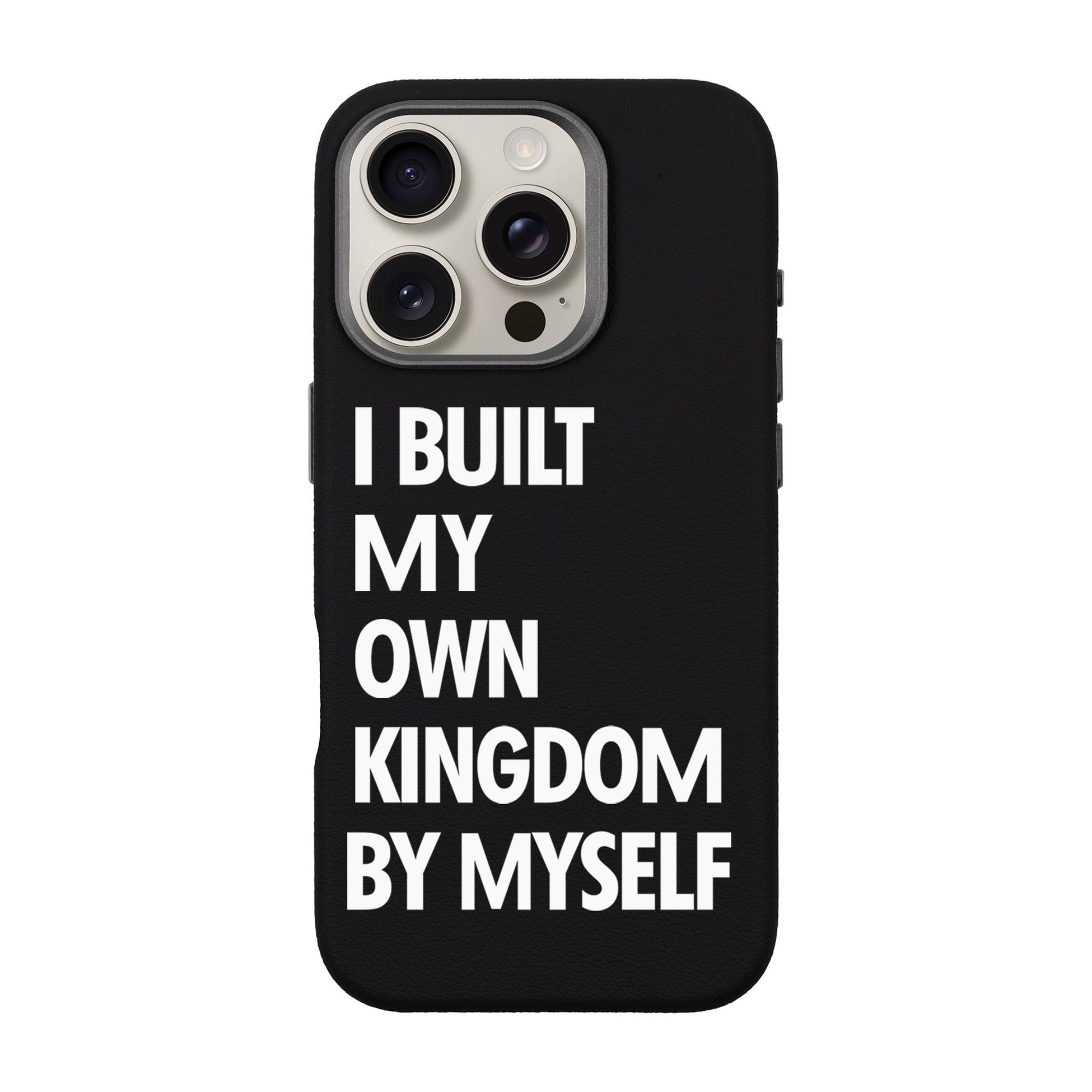 Kingdom-Leather Premium Kılıf Magsafe Özellikli - Iphone 16 Pro