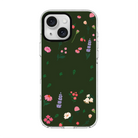 KiŞiYe Özel Little Blossoms Orman YeşiLi-Clear Kılıf Magsafe Özellikli - Iphone 17E