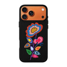 Knitted Flower-Signature Leather Kılıf Magsafe Özellikli - Iphone 17 Pro Max