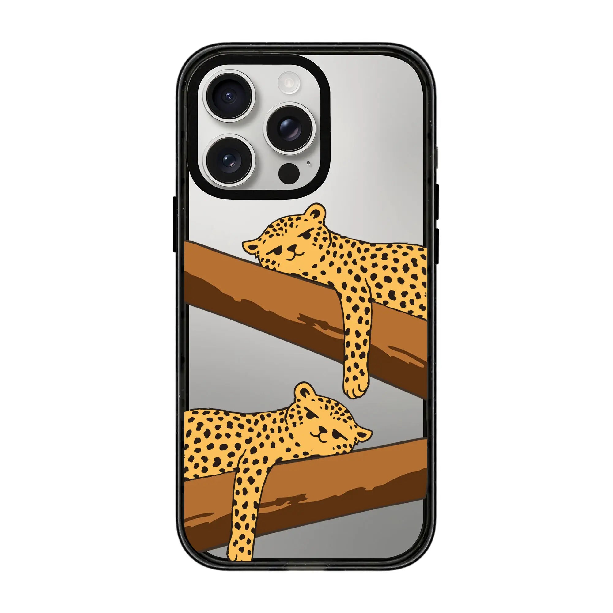 Leopard Siesta-Power Kılıf - Iphone 16 Pro Max