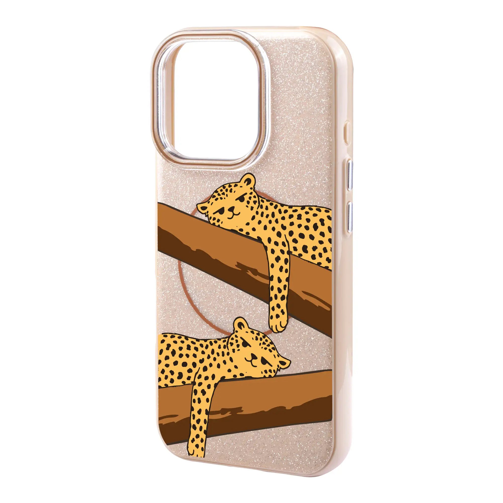 Leopard Siesta-Radiant Kılıf Magsafe Özellikli - Iphone 16 Pro Max
