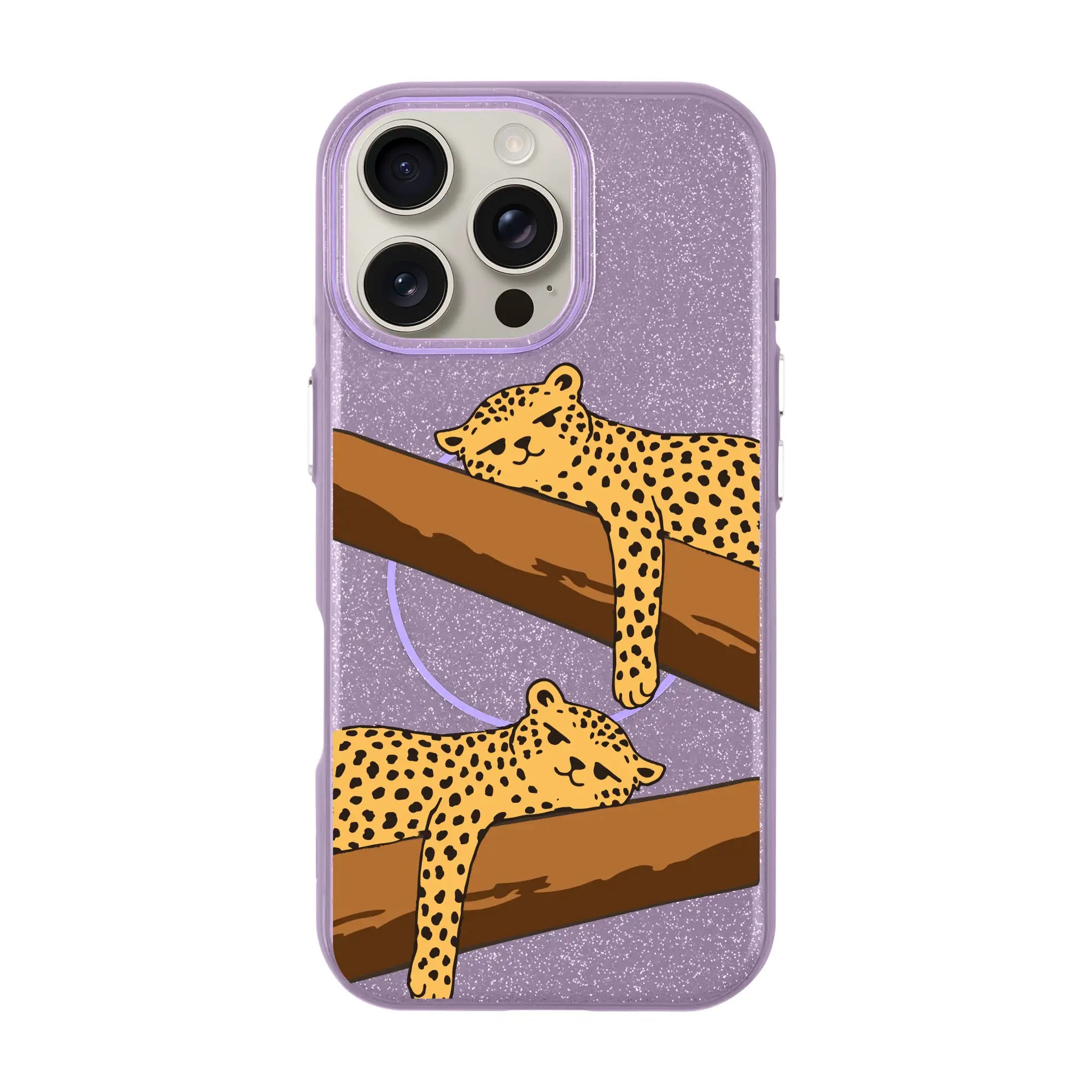 Leopard Siesta-Radiant Kılıf Magsafe Özellikli - Iphone 16 Pro