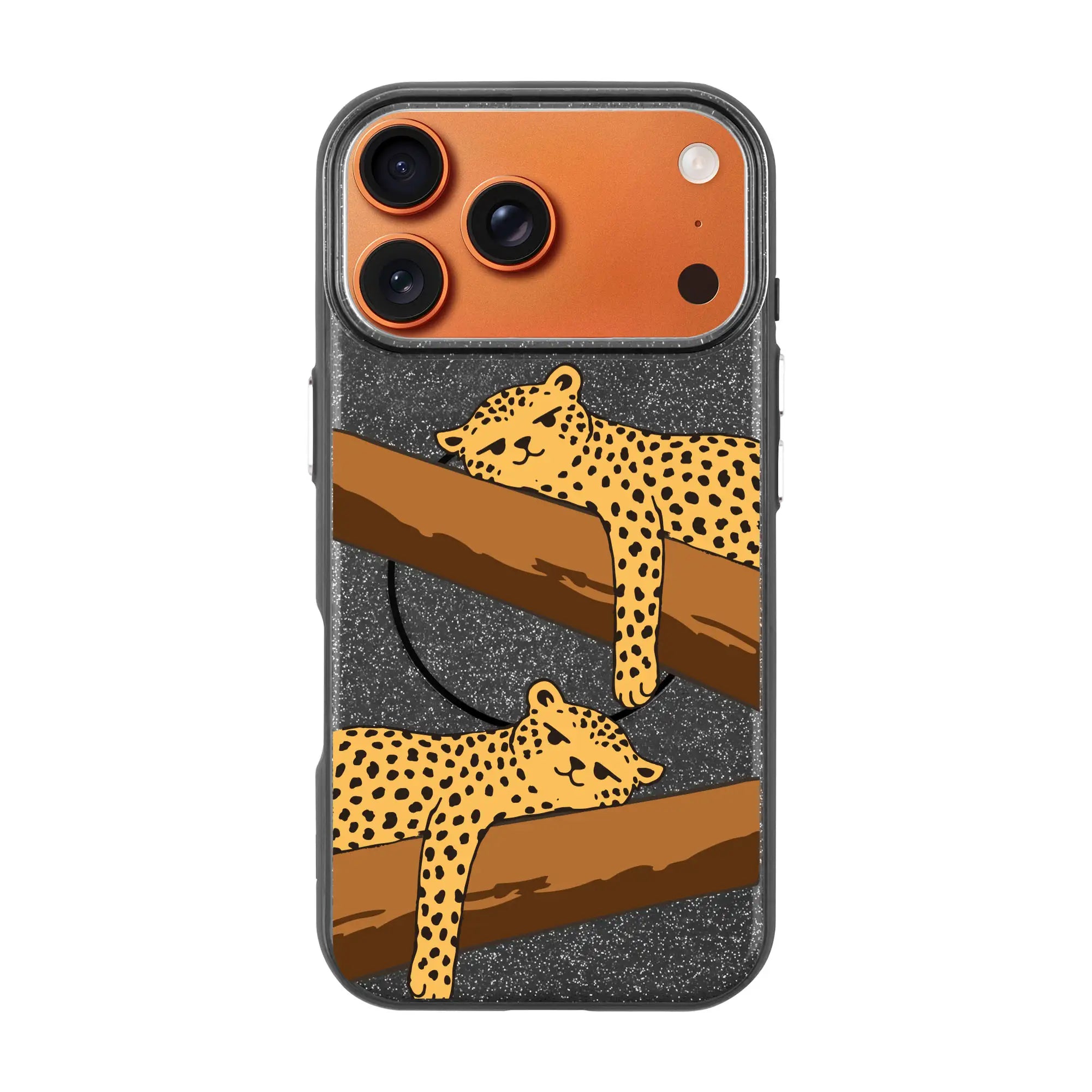 Leopard Siesta-Radiant Kılıf Magsafe Özellikli - Iphone 17 Pro Max