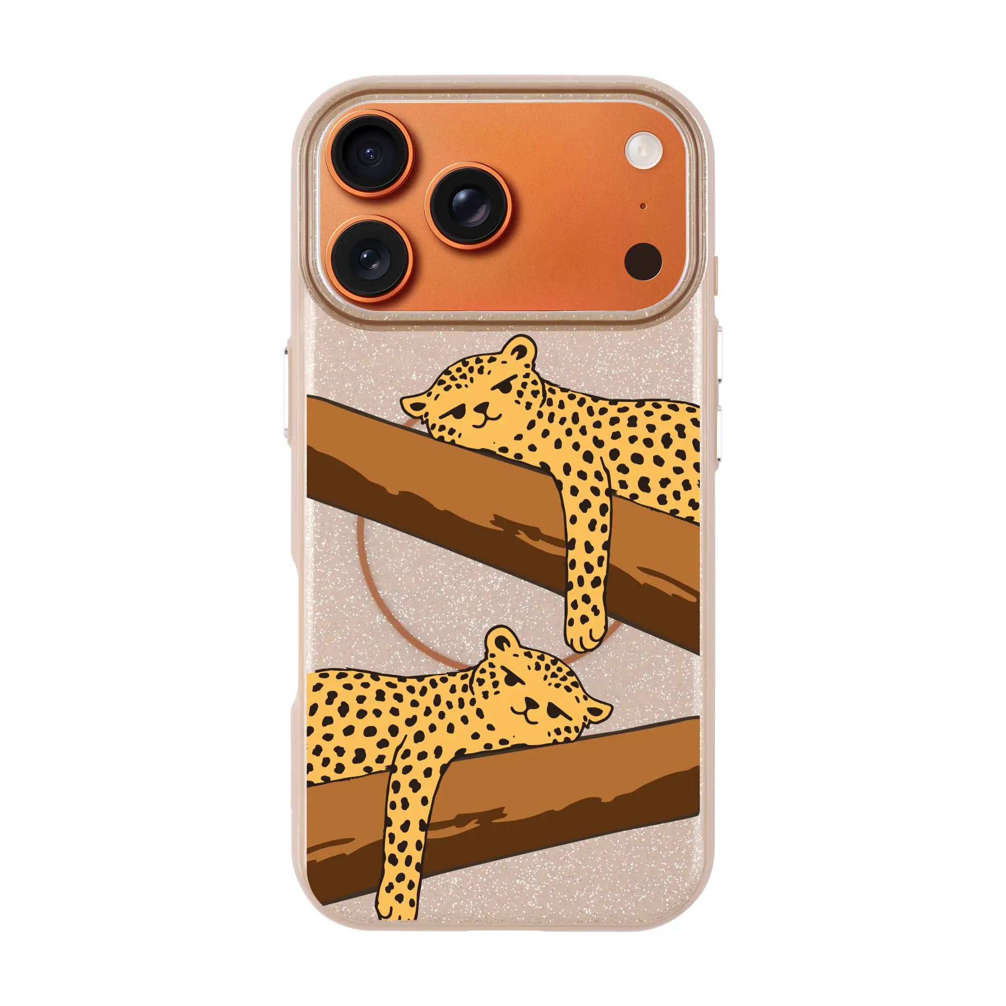 Leopard Siesta-Radiant Kılıf Magsafe Özellikli - Iphone 17 Pro