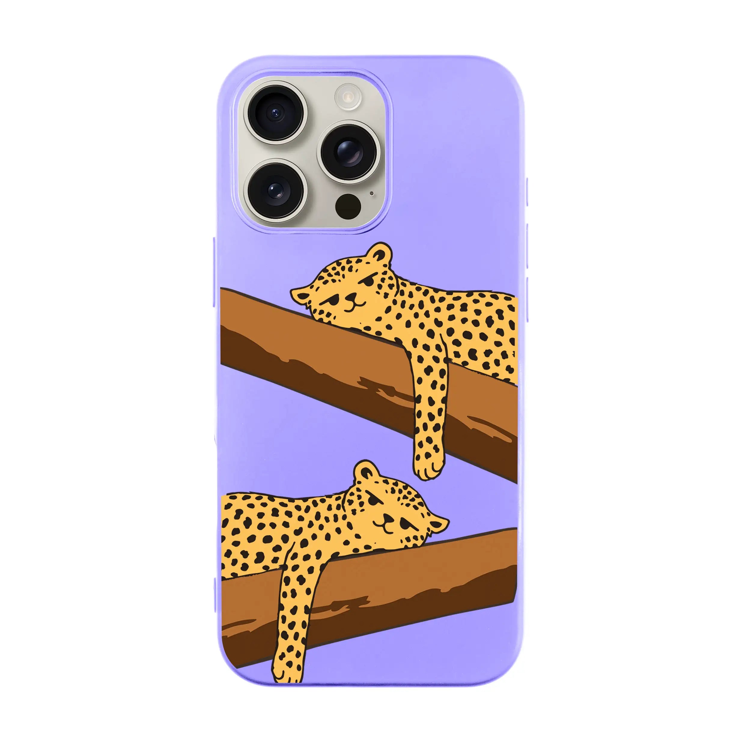 Leopard Siesta-Ultra Silikon Kılıf-Iphone 16 Pro