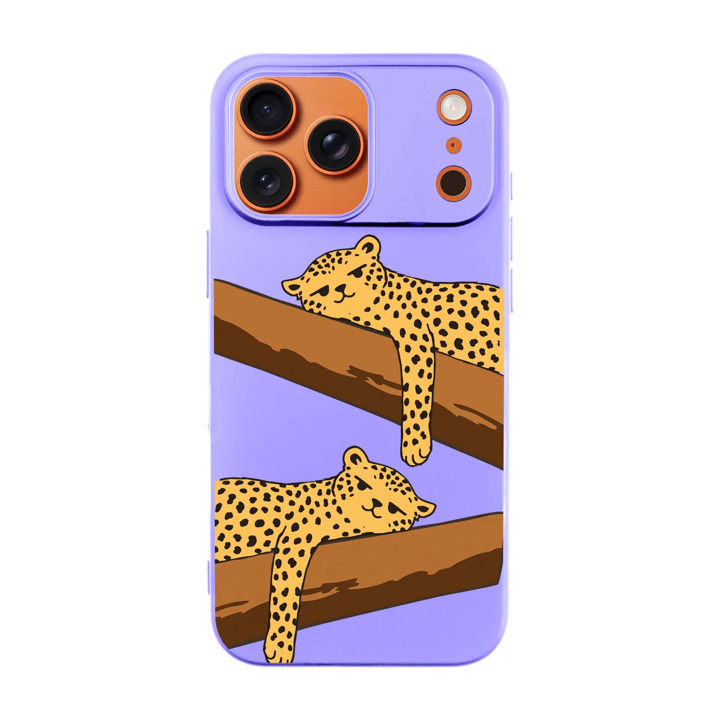 Leopard Siesta-Ultra Silikon Kılıf-Iphone 17 Pro