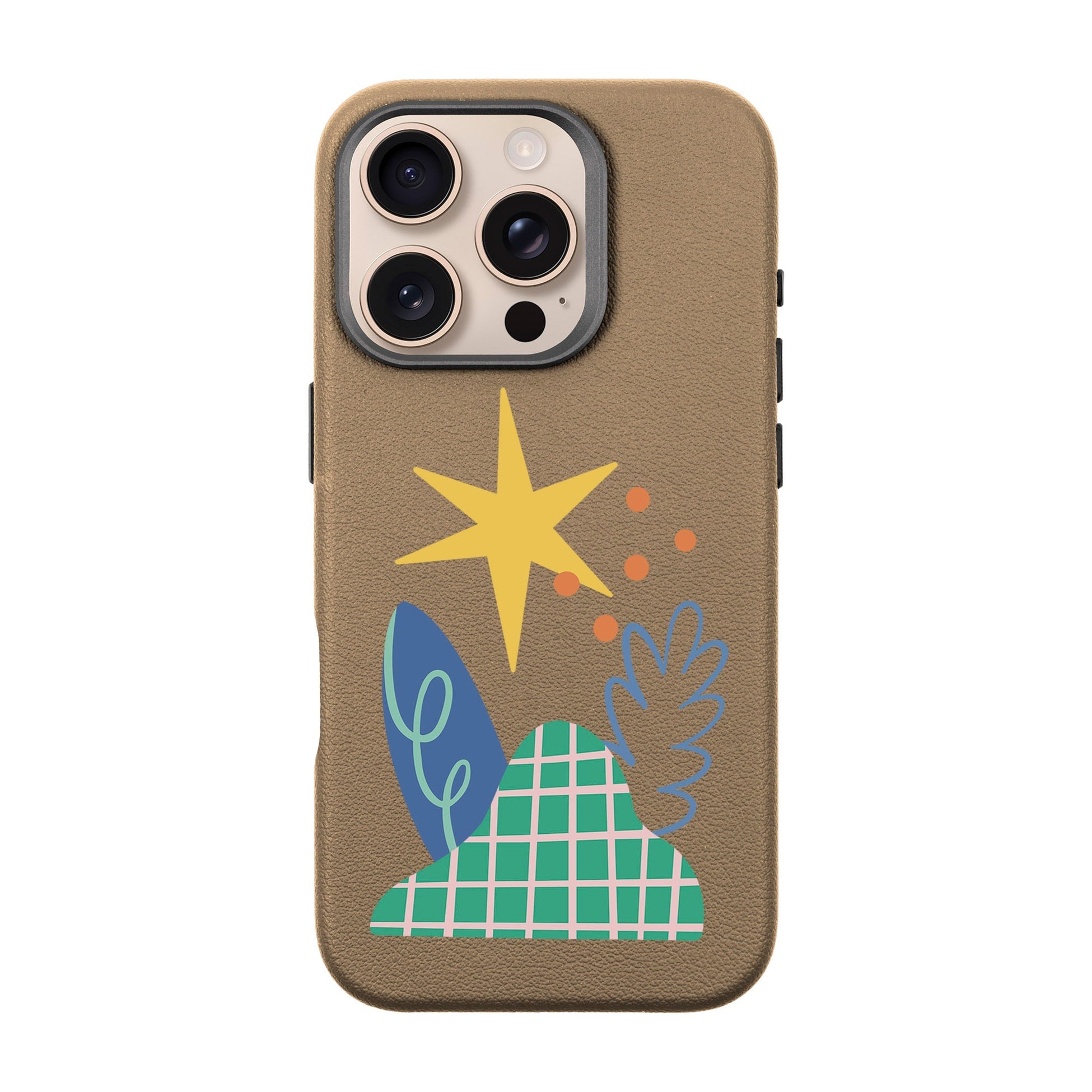 Little Nature-Leather Premium Kılıf Magsafe Özellikli - Iphone 16 Pro