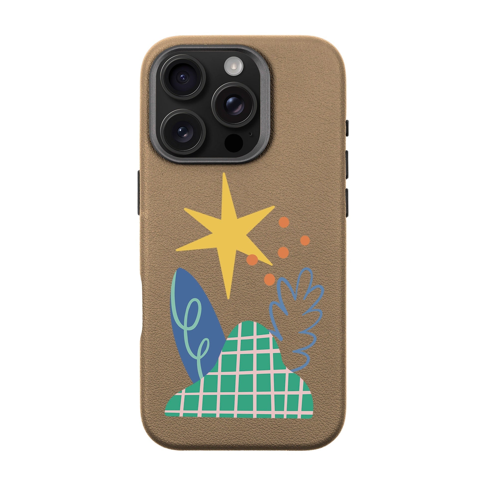 Little Nature-Leather Premium Kılıf Magsafe Özellikli - Iphone 16 Pro