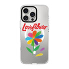 Love Flower-Clear Kılıf Magsafe Özellikli - Iphone 15 Pro Max