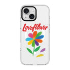 Love Flower-Clear Kılıf Magsafe Özellikli - Iphone 15