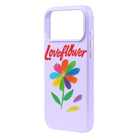 Love Flower-Signature Leather Kılıf Magsafe Özellikli - Iphone 17 Pro