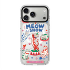 Meow Show-Clear Kılıf Magsafe Özellikli - Iphone 17 Pro