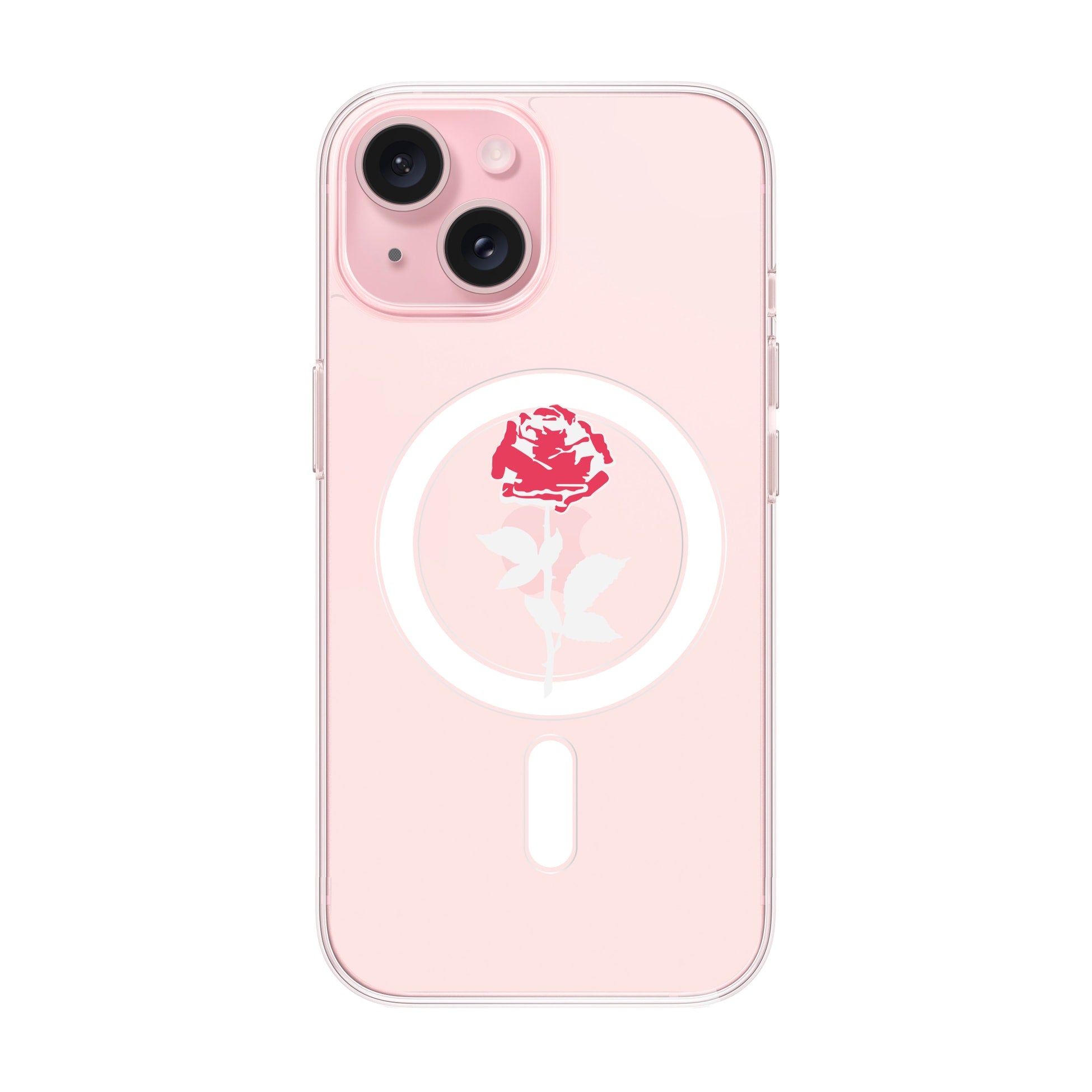 Naturel Rose-Solid Kılıf Magsafe Özellikli - Iphone 15