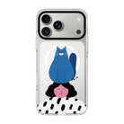 Naughty Cat-Clear Kılıf Magsafe Özellikli - Iphone 17 Pro Max