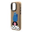 Naughty Cat-Leather Premium Kılıf Magsafe Özellikli - Iphone 16 Pro